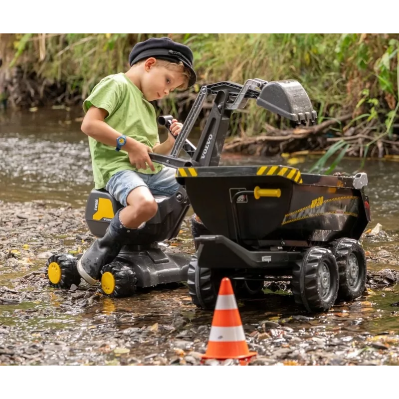 MILLY MALLY Rolly Toys Digger Volvo jazdné hračkárske vozidlo
