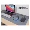 Equip USB 3.2 Gen 2 USB-C na USB-C aktívny optický kábel 15m čierny