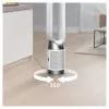 Dyson Purifier Cool PC1 čistička vzduchu a chladiaci ventilátor strieborná/biela