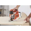 Black & Decker BES610K-QS 650W kmitavá priamočiara píla v Kitboxe