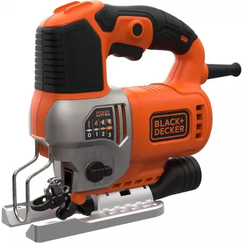 Black & Decker BES610K-QS 650W priamočiara píla s kyvadlovým zdvihom v kufríku
