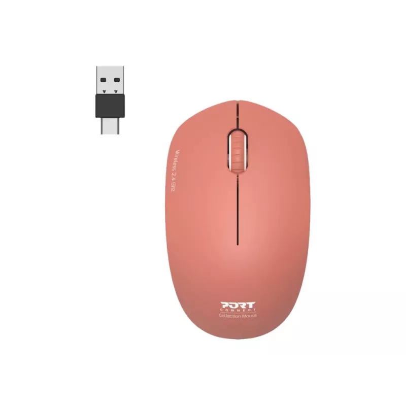 PORT DESIGNS PORT CONNECT Mouse Collection II Wireless 2,4 GHz oranžová