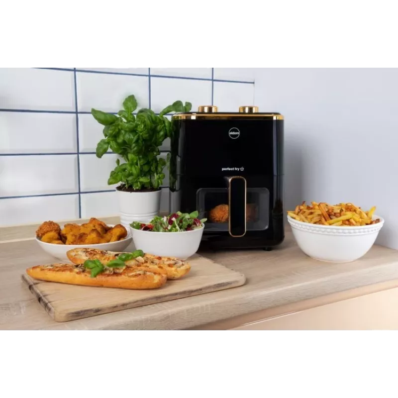 ELDOM FR45 FRITELO 1500 W fritéza bez oleja, čierna