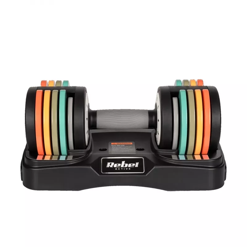 REBEL ACTIVE automatické liatinové jednoručky 2x10kg RBA2335