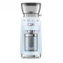 Smeg CGF03PBEU mlynček na kávu, 15 stupňov mletia, kapacita 240 g zŕn, 150 W, pastelovo modrý