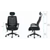 MARK ADLER Manager 2.0 kancelárska/počítačová stolička AirMESH HD TILT PLUS čierna