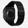NOMAD Titanium remienok pre Apple Watch 46/49mm strieborný