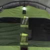 High Peak Garda 5.0 4-osobový tunelový stan zelená/svetlosivá