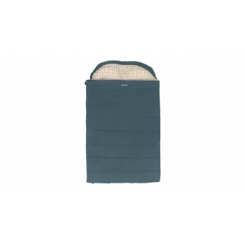 Outwell Camper Lux Double Blue spací vak 235x150 cm -16 až 5 °C zips obojstranný