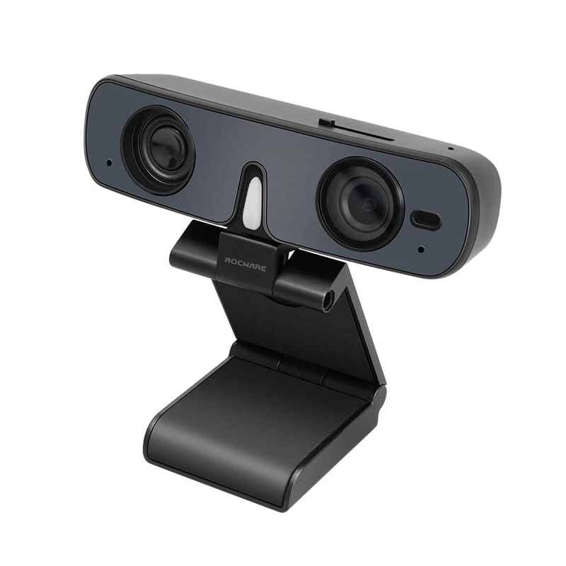 ROCWARE RC08P kamera, čierna, USB, 1080i/720p, integrovaný mikrofón