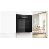 Bosch Serie 6 HBG557EB3 vstavaná rúra na pečenie s pyrolýzou, 71L, čierna