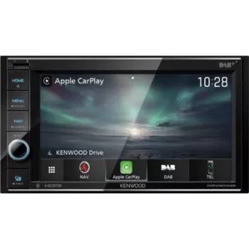 Kenwood DNR4190DABS 6,2 palca dotykový displej 2-DIN Bluetooth DAB+ autorádio s Garmin navigáciou