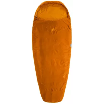 Deuter Dreamlite 10C/50F dospelý mumiový spací vak oranžový