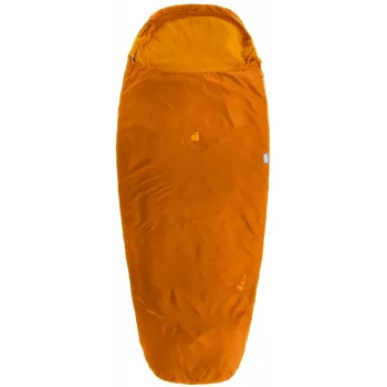 Deuter Dreamlite 15C/59F dospelý mumiový spací vak oranžový
