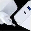3MK FlowPower 45W PD 3.0 QC4+ GaN nabíjačka biela