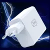 3MK FlowPower 45W PD 3.0 QC4+ GaN nabíjačka biela