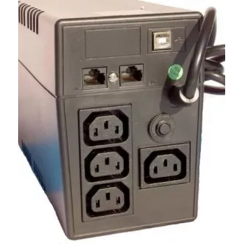 Orvaldi VPS 600 Line-Interactive UPS 0,6 kVA 360 W 2 zásuvky USB