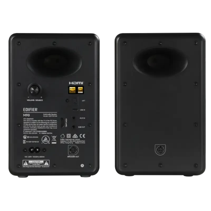 Edifier M90 kompaktné aktívne 2.0 reproduktory, čierne