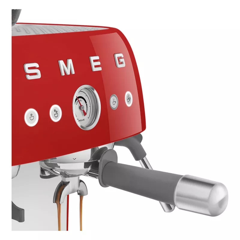 Smeg 50's Style plne automatický kávovar EGF03RDEU červený