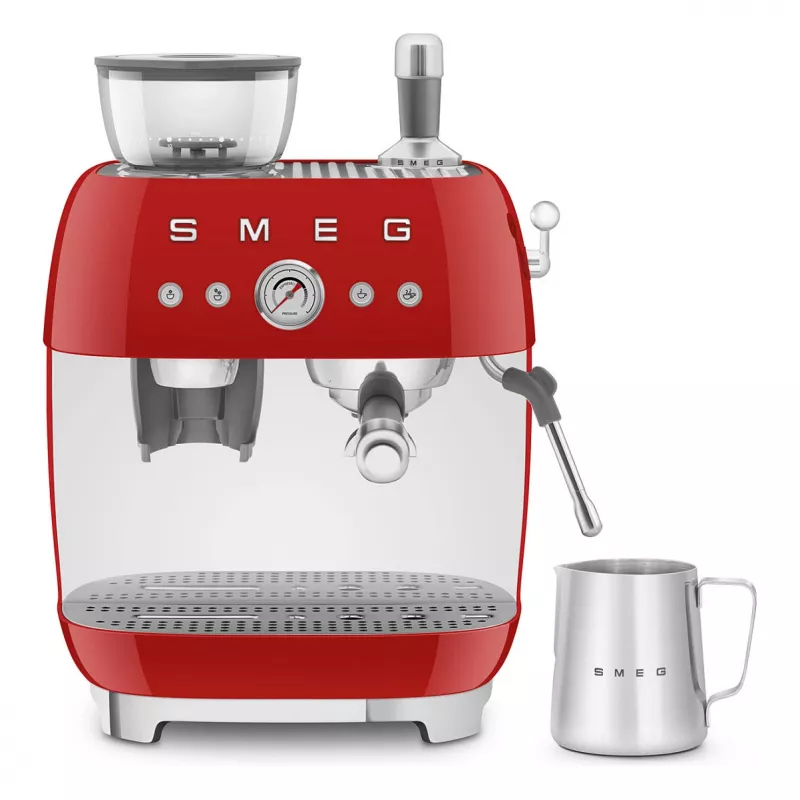 Smeg 50's Style plne automatický kávovar EGF03RDEU červený