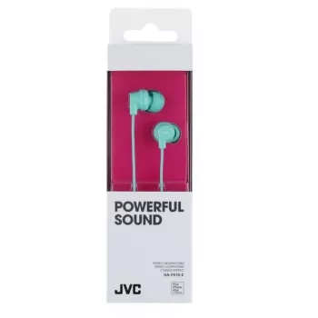 JVC HA-FX10 svetlomodré káblové in-ear slúchadlá
