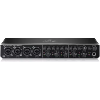 Behringer UMC404HD USB audio rozhranie 4x4 24-bit/192 kHz s MIDAS predzosilňovačmi