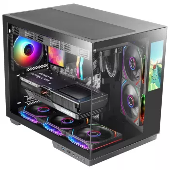 Tacens Mars Gaming MCMIRAGE Midi-Tower počítačová skriňa čierna