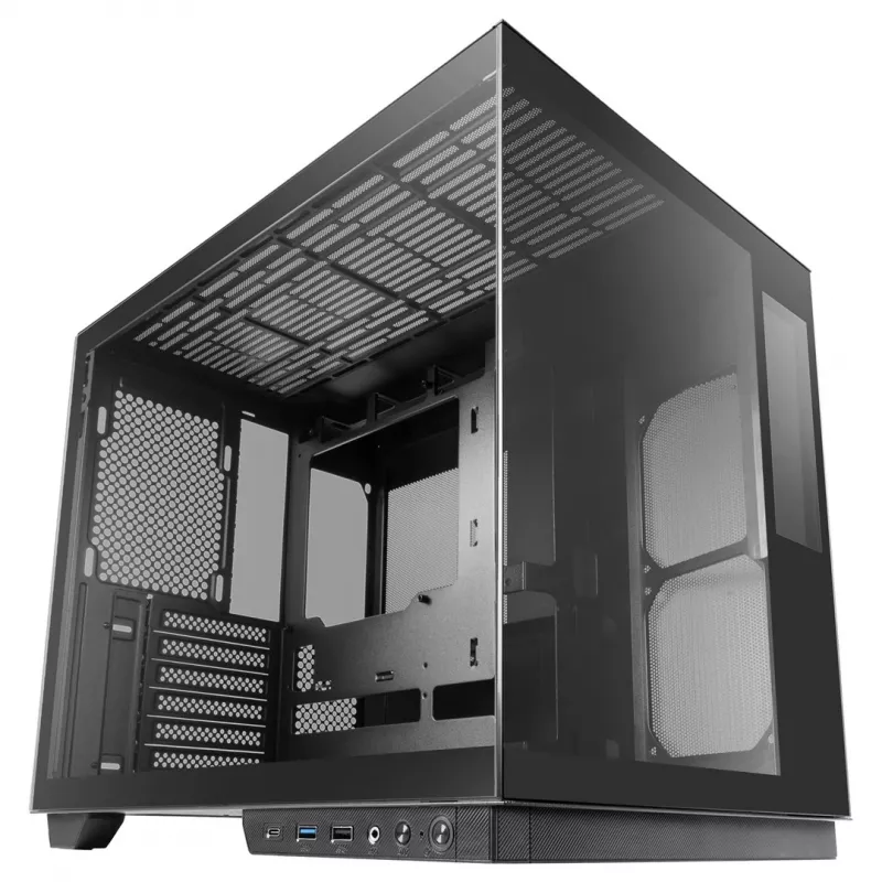 Tacens Mars Gaming MCMIRAGE Midi-Tower počítačová skriňa čierna
