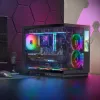 Tacens Mars Gaming MCMIRAGE Midi-Tower počítačová skriňa čierna