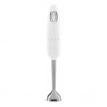 SMEG HBF03WHEU tyčový mixér, 700 W, nerezová mixovacia tyč, biela