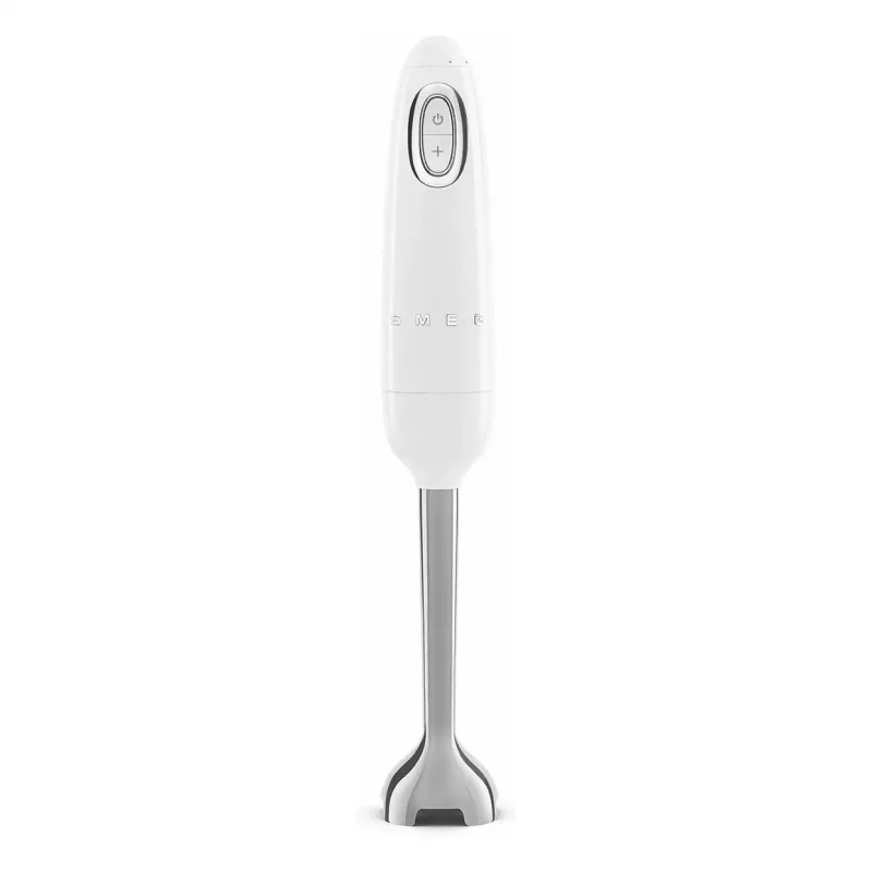 SMEG HBF03WHEU tyčový mixér, 700 W, nerezová mixovacia tyč, biela