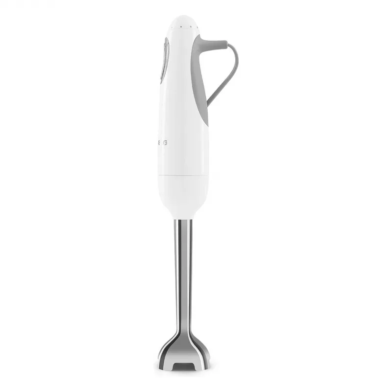 SMEG HBF03WHEU tyčový mixér, 700 W, nerezová mixovacia tyč, biela