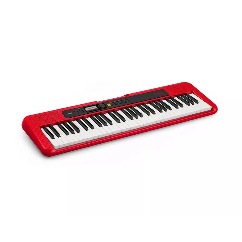 Casio CT-S200 MIDI keyboard 61 kláves USB červený