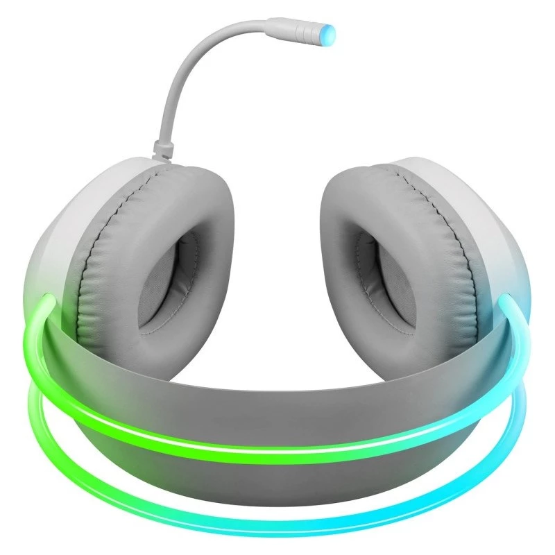 Defender Eclipse RGB herný headset biely