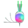 Defender Eclipse RGB herný headset biely