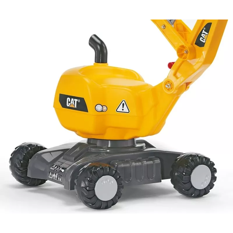 MILLY MALLY Rolly Toys Digger CAT jazdné hračkárske rýpadlo