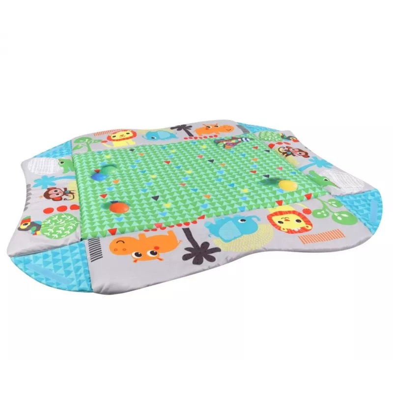 MILLY MALLY 4-in-1 džungľová hracia podložka, suchý bazén, ohrádka