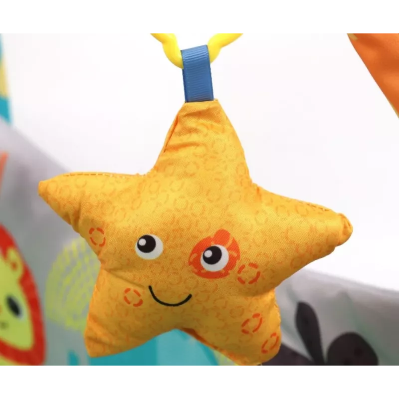MILLY MALLY 4-in-1 džungľová hracia podložka, suchý bazén, ohrádka