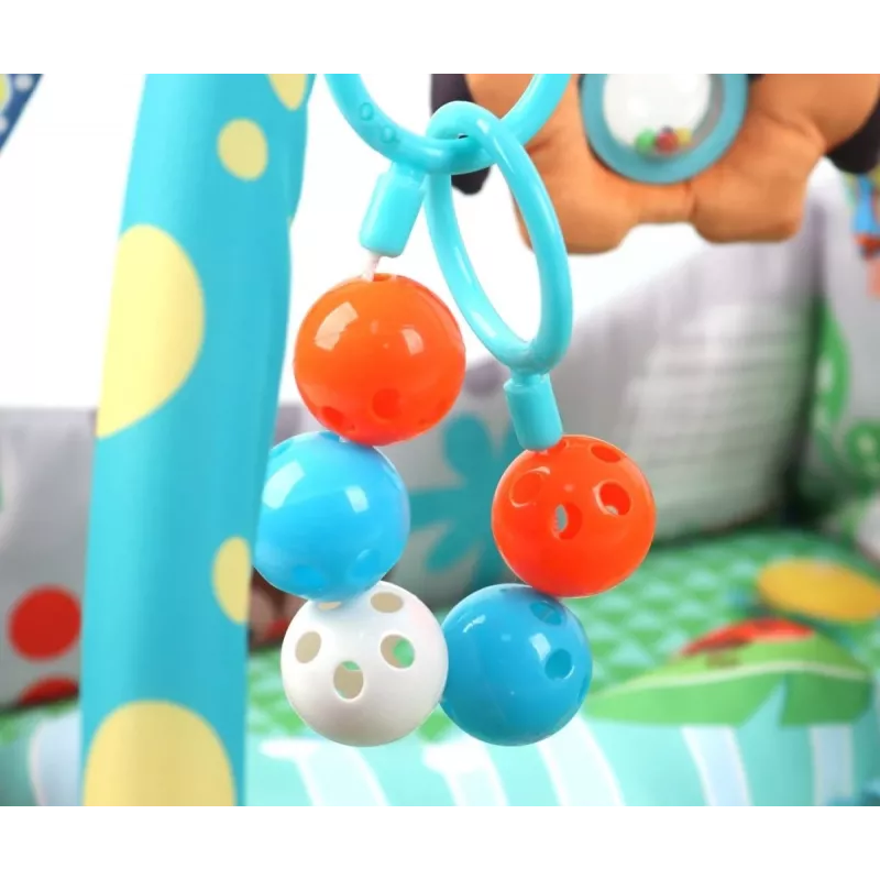 MILLY MALLY 4-in-1 džungľová hracia podložka, suchý bazén, ohrádka