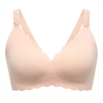 MOMCOZY YN46 Seamless Support Floral dojčenská podprsenka Skin S