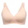 MOMCOZY YN46 Seamless Support Floral dojčenská podprsenka Skin S
