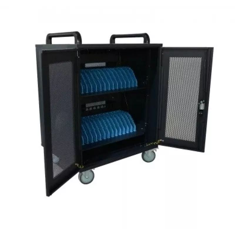 AVTEK Charging Cart 32 - čierny