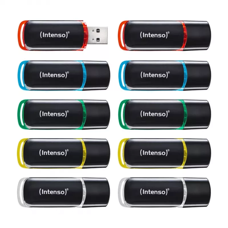 Intenso Business Line 8GB USB 2.0 flash disk balenie 10 ks (rôzne farby)