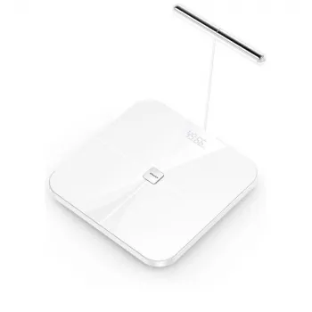 AWEI SS1 multifunkčná osobná váha s Bluetooth 5.0, biela