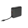 Gembird PB10-WPC15-LCD-01 rýchlonabíjacia powerbanka s bezdrôtovou nabíjačkou, 20 W, 10000 mAh, čierna