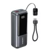 Gembird PB10-PD20-LCD-02 kompaktná rýchlonabíjacia powerbanka s LCD displejom, 20W, 10000 mAh, Space Grey