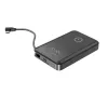 Gembird PB10-WPC15MS-01 magnetická bezdrôtová powerbanka s integrovaným stojanom, 15W, 10000 mAh, čierna