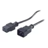 APC napájací kábel - IEC 60320 C19 na IEC 60320 C20, 2,5 m, čierny
