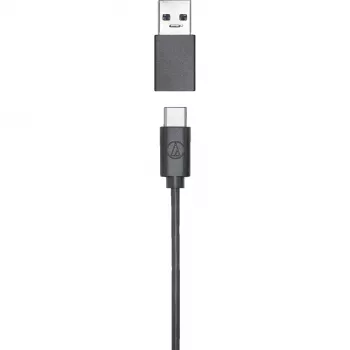 Audio-Technica ATR4750-USB kondenzátorový mikrofón čierny USB-C USB-A