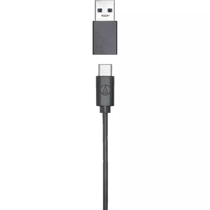 Audio-Technica ATR4750-USB kondenzátorový mikrofón čierny USB-C USB-A